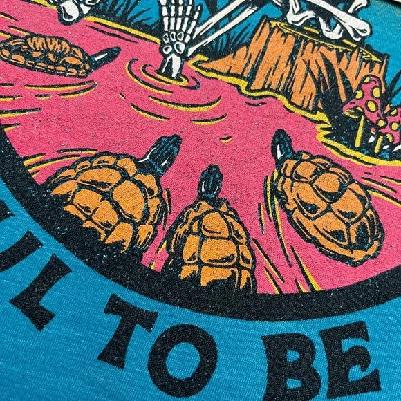 🐢 '23 Grateful Dead Band Jack Straw Terp Station Super Soft Riverbed Turquoise T - Picture 13 of 14